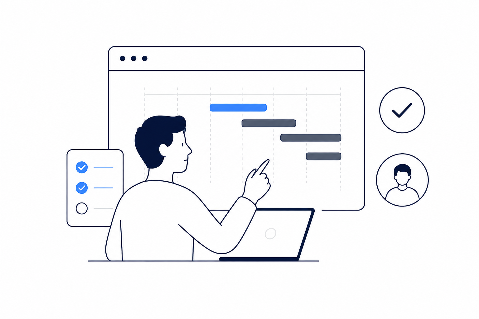 Project Manager illustration