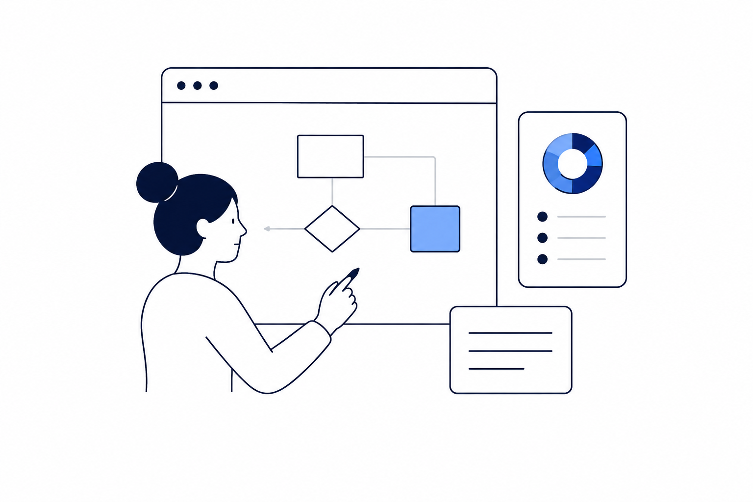 Business Analyst illustration