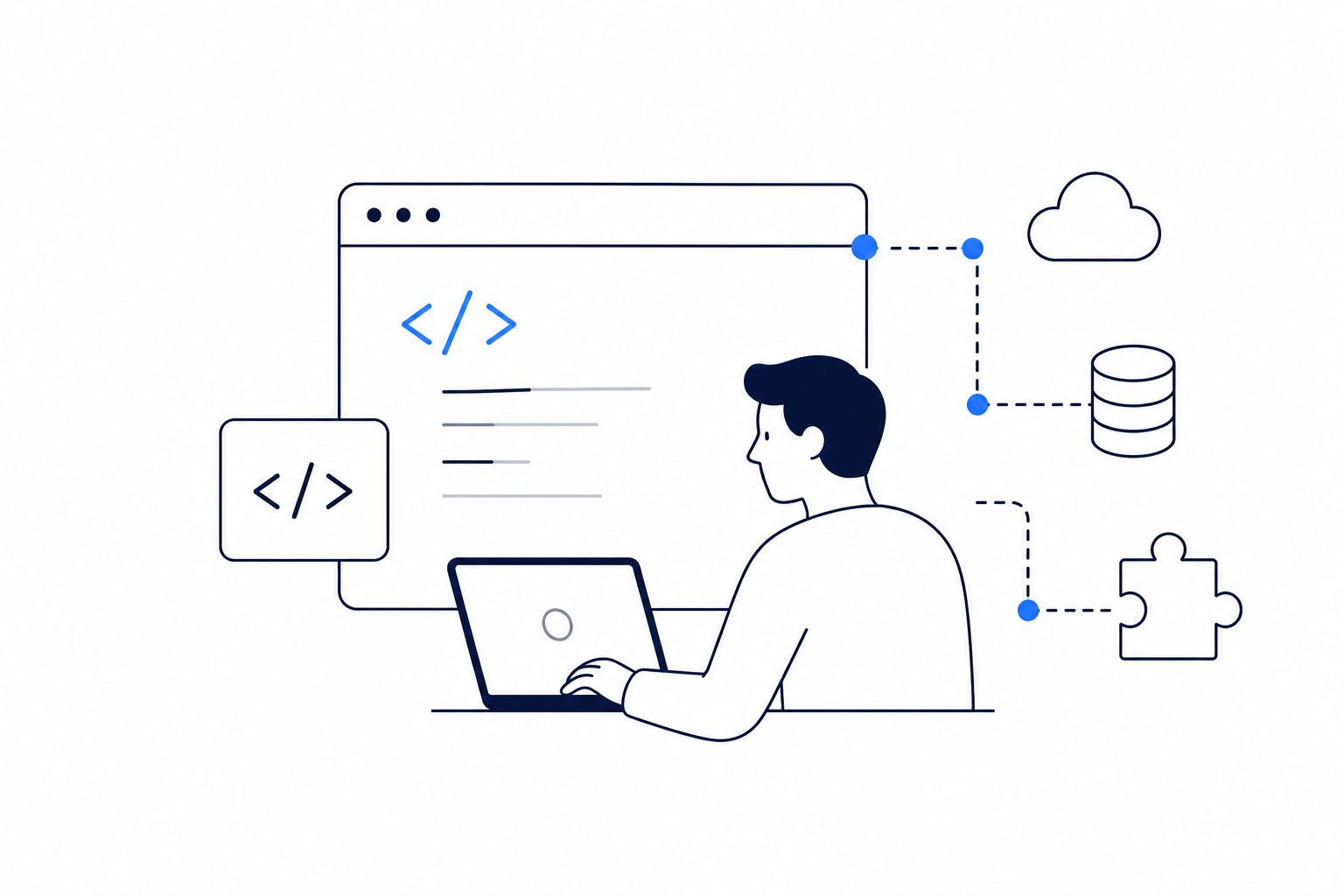 Developer illustration